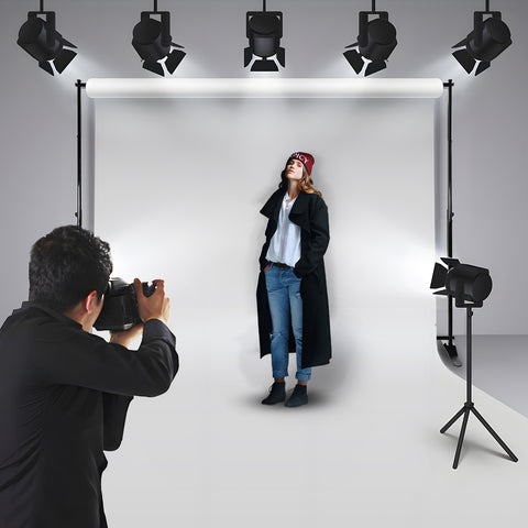 10x10FT Adjustable Telescopic Tube Photo Backdrop Banner Stand for photos