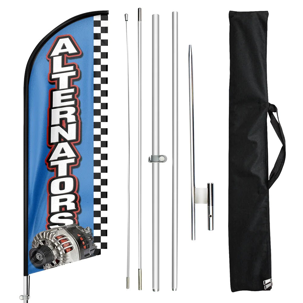 FSFLAG Alternators Swooper Flag Feather Flag Pole Kit - FSFlag