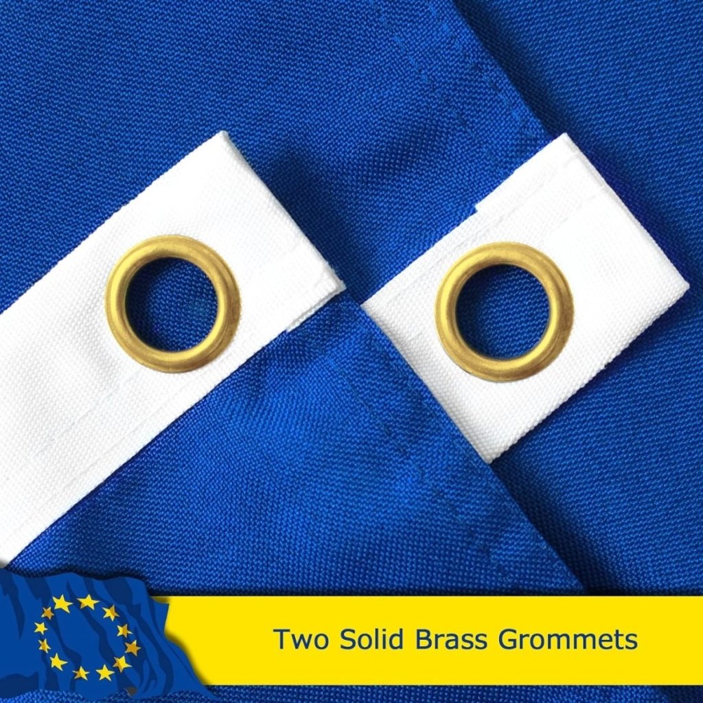 FSFLAG European Union Flag 3 X 5 Ft 400D Polyester and Two Brass Grommets - FSFlag