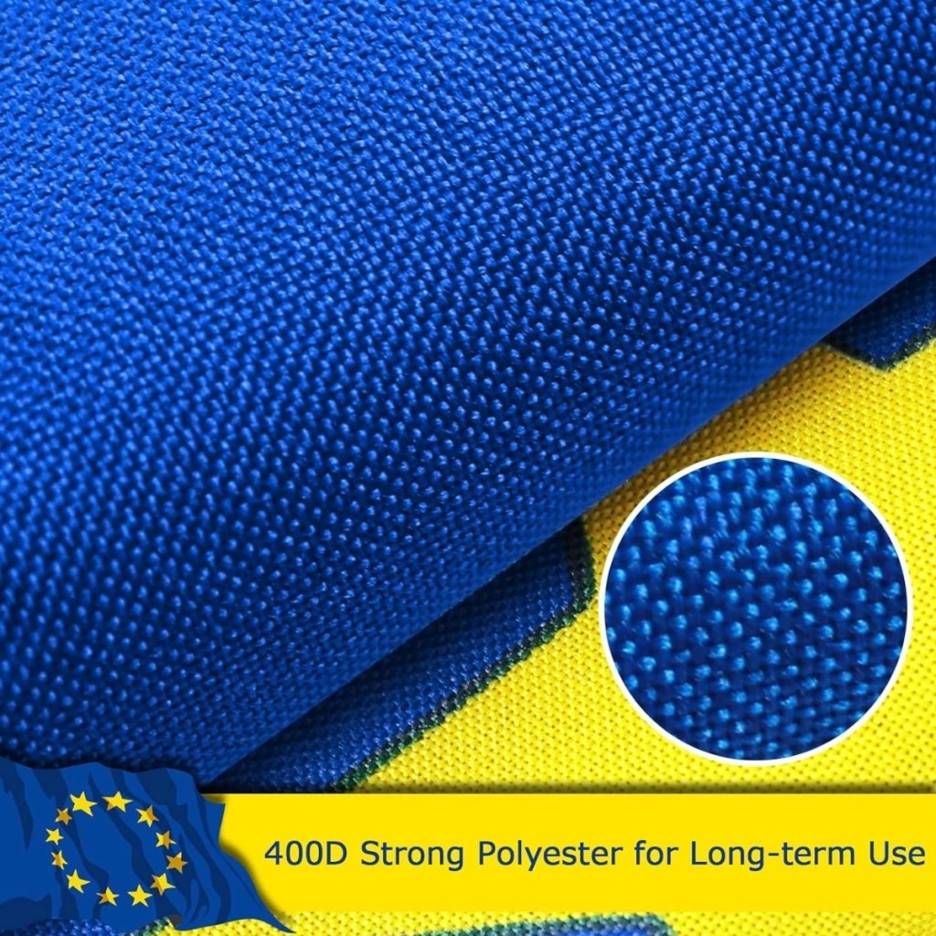 FSFLAG European Union Flag 3 X 5 Ft 400D Polyester and Two Brass Grommets - FSFlag