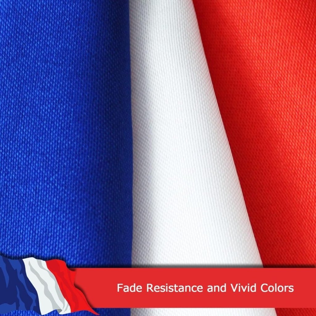 FSFLAG France Flag 3 X 5 Ft 400D Polyester and Two Brass Grommets - FSFlag