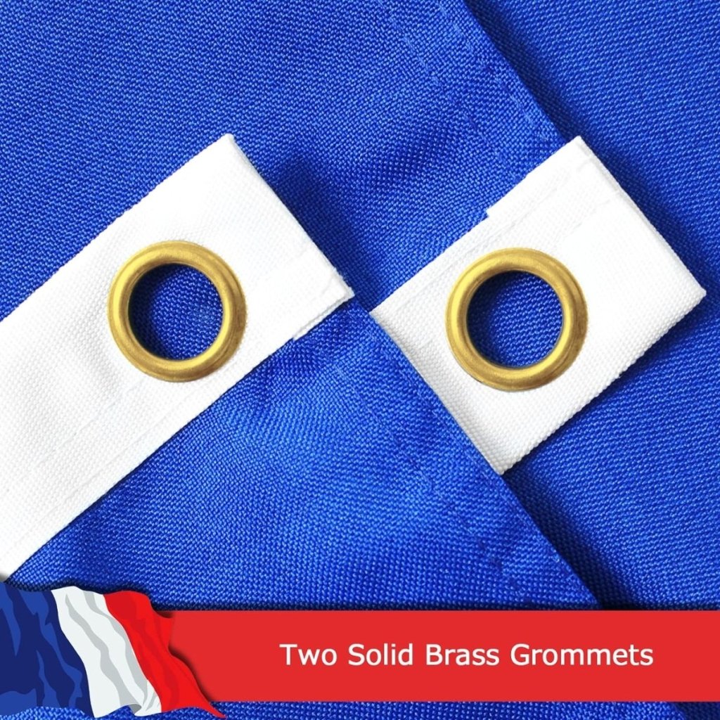 FSFLAG France Flag 3 X 5 Ft 400D Polyester and Two Brass Grommets - FSFlag