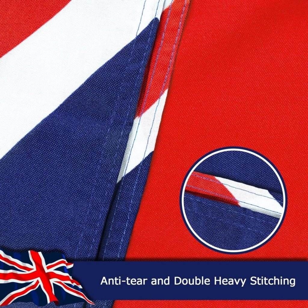 FSFLAG UK Flag 3 X 5 Ft 400D Polyester and Two Brass Grommets - FSFlag